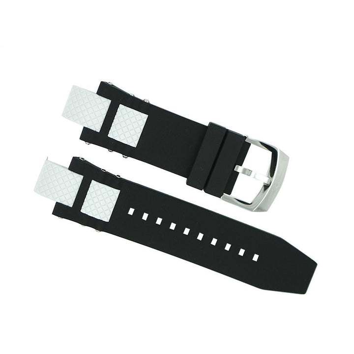 invicta integrated black and white subaqua strap image