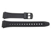 Genuine Casio Black Resin 23/14mm Watch Strap image