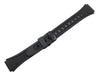 Genuine Casio Black Resin 23/14mm Watch Strap image