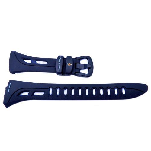 Genuine Casio Referee Timer Black Resin 26mm Watch Strap Total Watch Repair 10227753