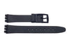 Swatch Replacement Plastic Black 12mm Watch Band