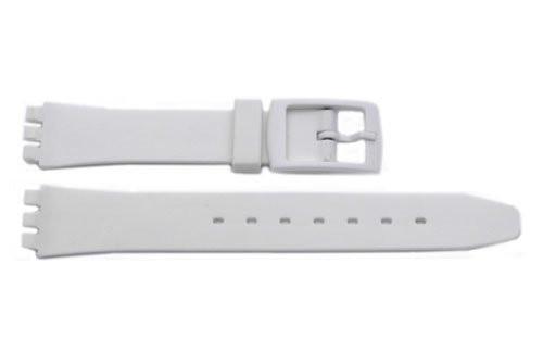 Swatch Replacement Plastic White 12mm Watch Strap Total Watch Repair P3049