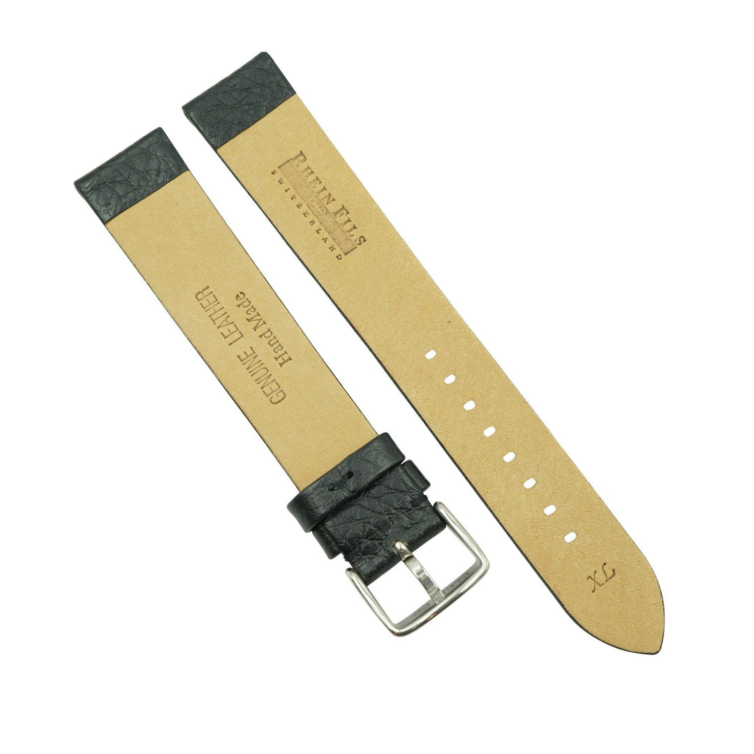 Extra-Long Genuine Crushed Leather Wacth Band Handmade in France image