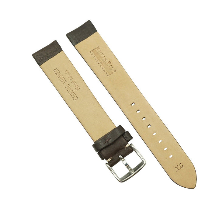 Extra-Long Genuine Crushed Leather Wacth Band Handmade in France image