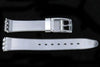 Swatch Style Replacement Plastic Clear 12mm Watch Band