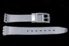 Swatch Replacement Plastic Semi-Clear 17mm Watch Band