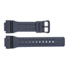 Genuine Casio Black Resin 27mm/18mm Watch Strap- 10452139 image