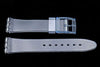 Swatch Replacement Plastic Clear 17mm Watch Strap
