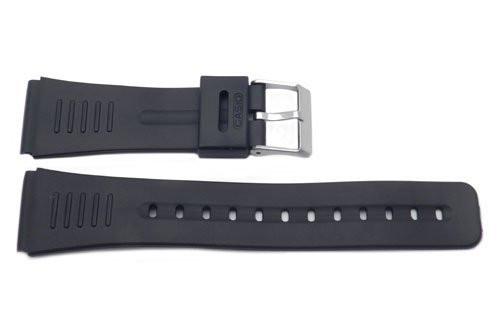Casio Style Replacement 22mm Black Watch Strap P3030