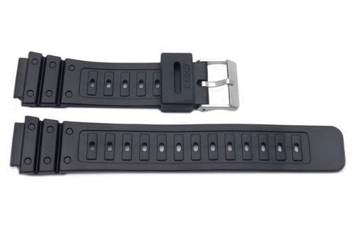 Casio Style Replacement 18mm Black Watch Band - P3042
