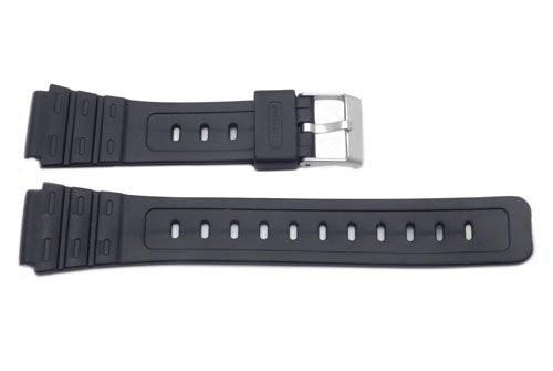 Casio Style Replacement 18mm Black Watch Band P3020
