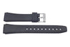Casio Style Replacement 17mm Black Watch Band P3013