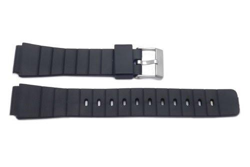 Casio Style Replacement 16mm Black Watch Strap P3012