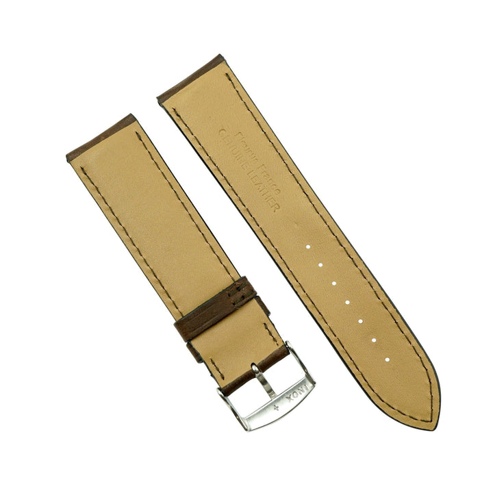 Fleurus France Heavy Padded Genuine Leather Handmade Watch Band image