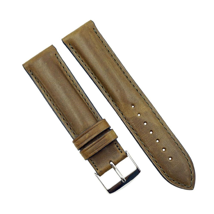 Fleurus France Heavy Padded Genuine Leather Handmade Watch Band image
