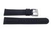 Swiss Army Genuine Rubber Black Officer's 1884 20mm Watch Strap