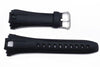 Genuine Casio Black Resin 24mm Watch Band- 10062433