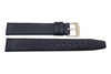 Genuine Movado 16mm Genuine Black Lizard Grain Leather Watch Strap