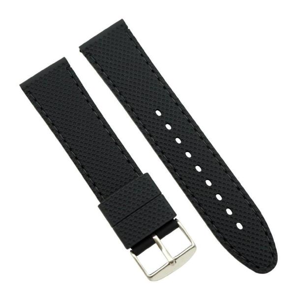 Premium Quality Dot Pattern Silicone Sport Watch Band Strap image