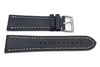 Swiss Army Genuine Leather Black 23mm Infantry Vintage Mechanical Watch Band