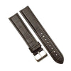 Heavy Padded & Stitched Genuine Leather Alligator Grain Extra Long Watch Band image