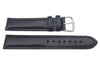 Genuine Swiss Army Black Smooth Leather 19mm Cavalry II Chrono Watch Strap
