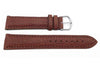 Genuine Swiss Army Brown Textured Leather 20mm Cavalry Chrono Watch Band