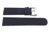 Genuine Swiss Army Black Smooth Nylon and Leather 22mm Infantry Watch Band