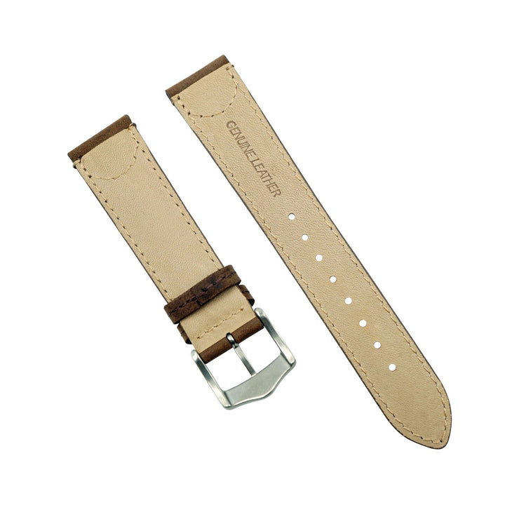 Genuine Leather Sport Tab End Leather Watch Strap image