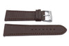 Genuine Swiss Army Brown Smooth Leather 23mm Infantry Chrono Watch Strap