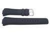Genuine Citizen Eco Drive Black Rubber 19mm Watch Strap
