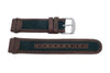 Timex Expedition Brown and Green Leather 18mm Watch Band