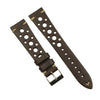 Vintage Classic Leather Handmade in Italy Racing Watch Strap image