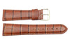 Alligator Grain Genuine Leather Watch Strap image