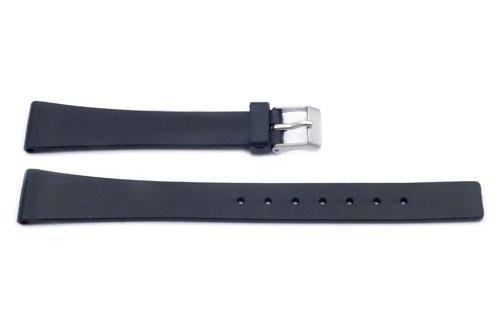Black Plastic Watch Strap