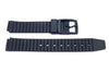 Black Sliding 16mm Watch Strap P3075