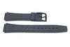 Black Q and Q Style 20mm Watch Band P3076