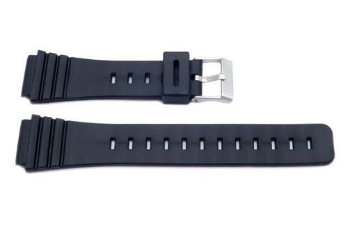 Black Casio Style 18mm Watch Band P3018