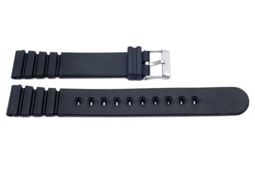 Black Casio Style Sport Watch Strap P3029