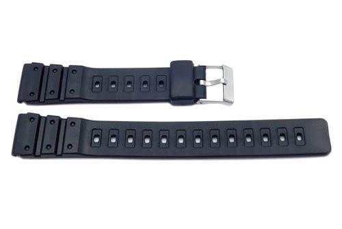 Black Casio Style Sport Watch Strap P3035