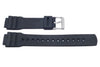 Black Casio Style 16mm Watch Band P3040
