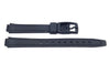Black Q and Q Style 12mm Watch Band P3074