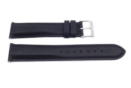 Swiss Army Black Leather Field Series Watch Strap