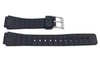 Black Resin Casio Style 16mm B-Y005 Watch Band