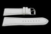 Hadley Roma Genuine Lorica White Invicta Style Waterproof Watch Strap