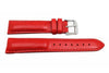 Hadley Roma Ladies Coral Genuine Leather Watch Strap