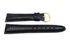 Seiko Black Genuine Java Lizard 20mm Watch Strap