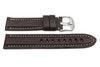 Hadley Roma Brown Genuine Vegetable Tanned Leather Panerai Style Watch Strap