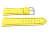 Hadley Roma Genuine Lorica Yellow Invicta Style Waterproof Watch Strap