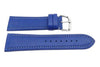 Hadley Roma Genuine Lorica Blue Invicta Style Waterproof Watch Strap